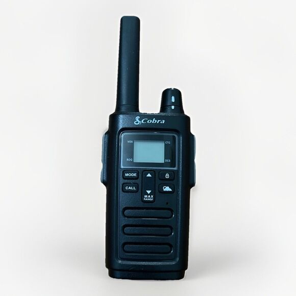Cobra RX385 Black Handheld Walkie-Talkie Radio Flashlight TESTED - Picture 1 of 14